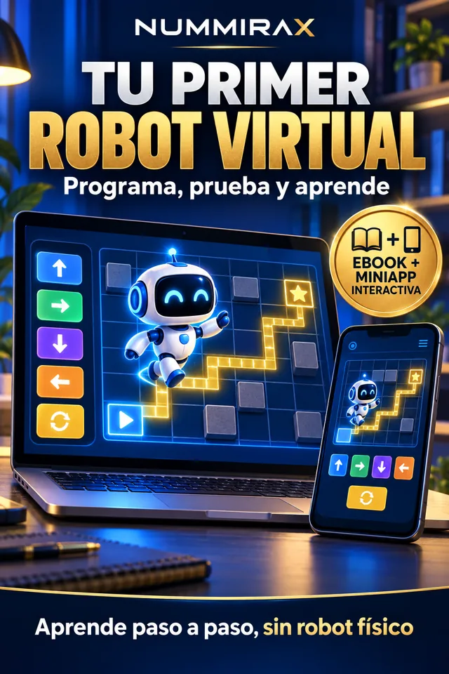 Tu primer robot virtual: programa, prueba y aprende